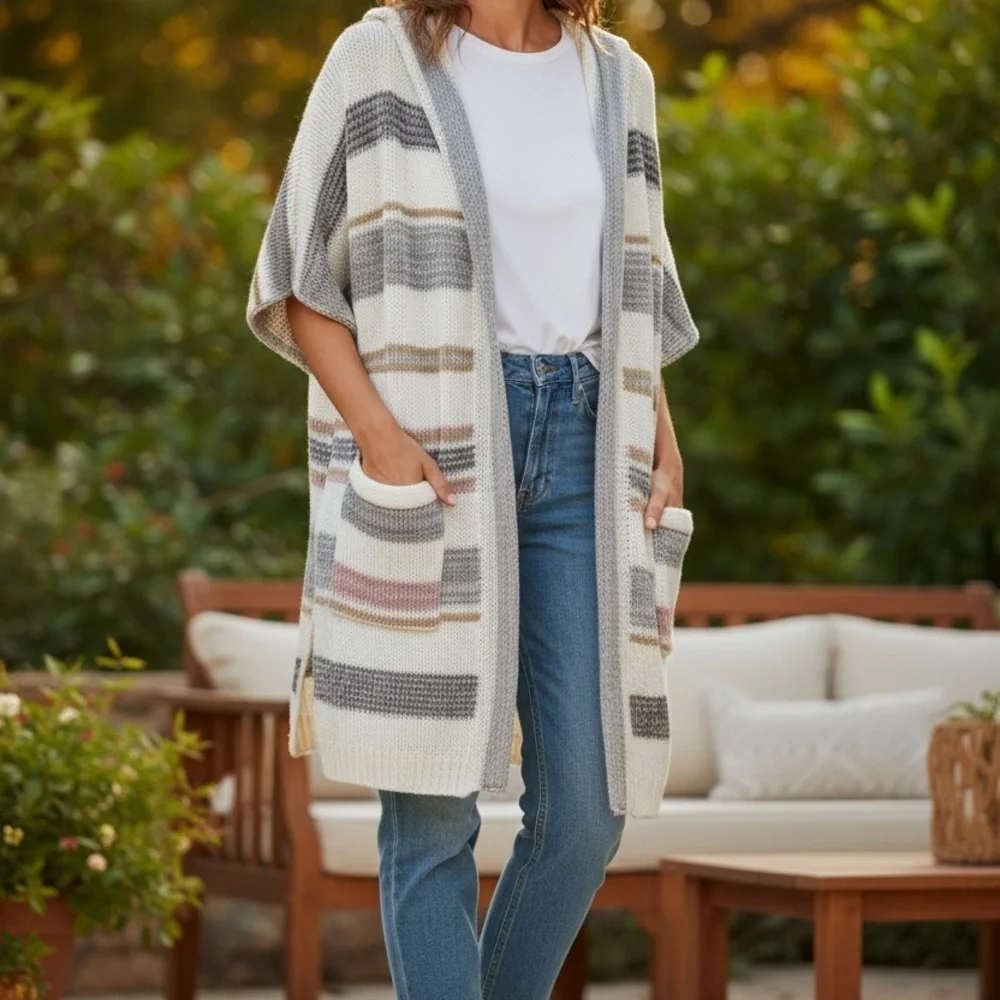 Lovestitch Multicolor Knit Cardigan
